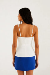 Off-White 3d Shell Peplum Blouse