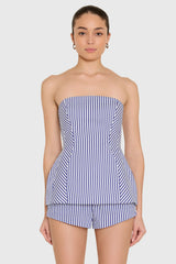 Linda Top in Bayhaven Stripe