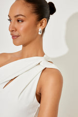 Asymmetric Midi Dress