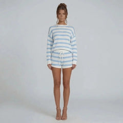 Ruby Striped Lounge Set