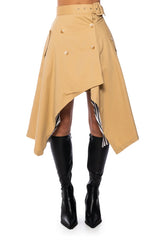 FALL FORWARD TRUMPT MAXI SKIRT