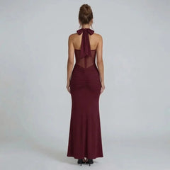 Grace Ruched Maxi Dress