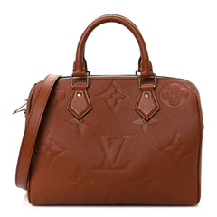 Empreinte Monogram Giant Speedy Bandouliere 25 Cognac