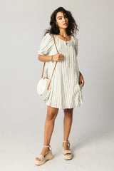 Jenny Striped Babydoll Dress FINAL SALE