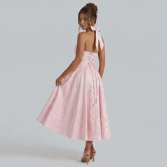 Ava Jacquard Midi Dress