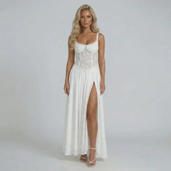Amelie Slit Maxi Dress