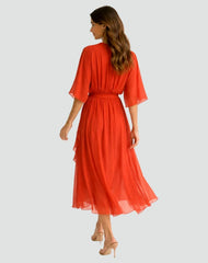 Wrap Maxi Dress | Elegant Long Summer Dress for Effortless Style