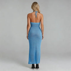 Leona Crochet Maxi Dress