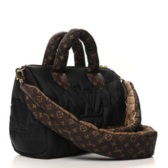 Econyl Mini Monogram Pillow Speedy Bandouliere 25 Black