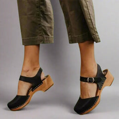 Women's Platform Sandals | Comfortable Closed-Toe Slingback Sandals