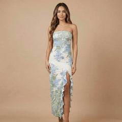 Eloise Ruffle Maxi Dress
