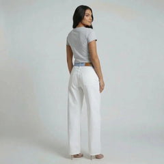 Jodie Contrast Jeans
