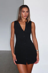 Things For You Mini Dress Black