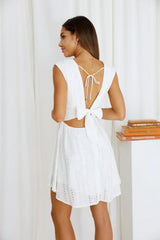 Connected Dress White
