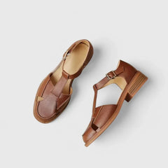 Women's Mary Jane Sandals | Elegant Buckle Summer Sandals