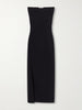 Ender crepe midi dress