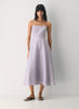Linen maxi dress