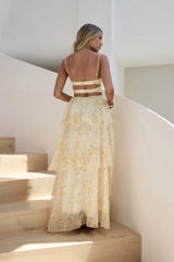 Shining Suns Maxi Dress Yellow
