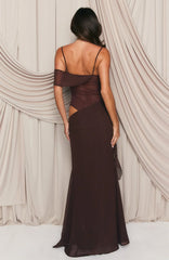 Mocha Starlight Maxi Dress