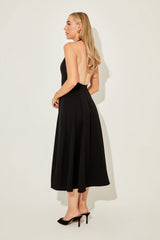Low Back Midi Dress