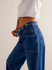 Duttini | High-Waist Wide-Leg Denim For Women – Pants Collection