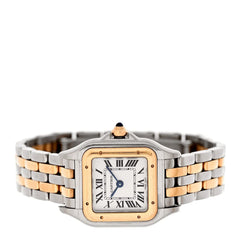 Stainless Steel 18K Yellow Gold 23mm Panthere Quartz Watch