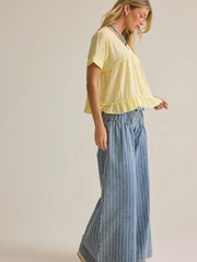 Gracely Babydoll Top