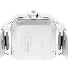 Stainless Steel 39.8mm Santos De Cartier Automatic Watch