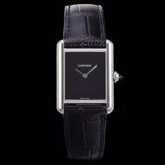 TANK MUST NO NUMERALS STEEL CASE BLACK DIAL