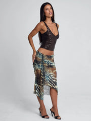 Lucy's ROEI MIDI SKIRT MOJAVE
