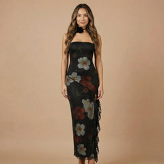 Eloise Ruffle Maxi Dress