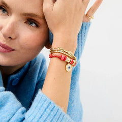 Eye Candy Evil Eye Paracord Bracelet - Red