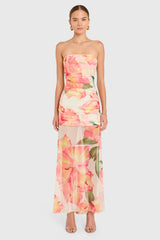 Leo Dress in Hibiscus