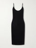Jersey midi dress
