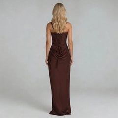 Cerene Corset Maxi Dress