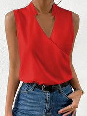 Women's V-Neck Summer Top | Lightweight Breathable Casual Blouse