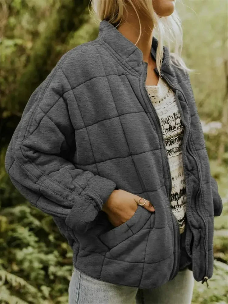 Jane Quilted Jacket Woman – Warm, Comfortable & Modern Style Winter Autumn