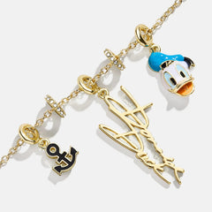 Disney Donald Duck Cluster Charm Necklace - Donald Duck