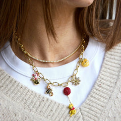 Disney Winnie the Pooh Dynamic Duo Charm Necklace - Disney Winnie the Pooh