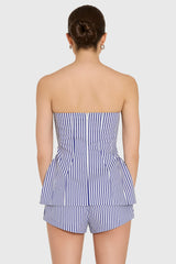 Linda Top in Bayhaven Stripe