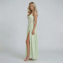 Amelie Slit Maxi Dress