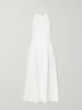 Neolia linen midi-dress