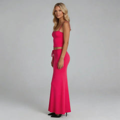 Demi Drawstring Maxi Set