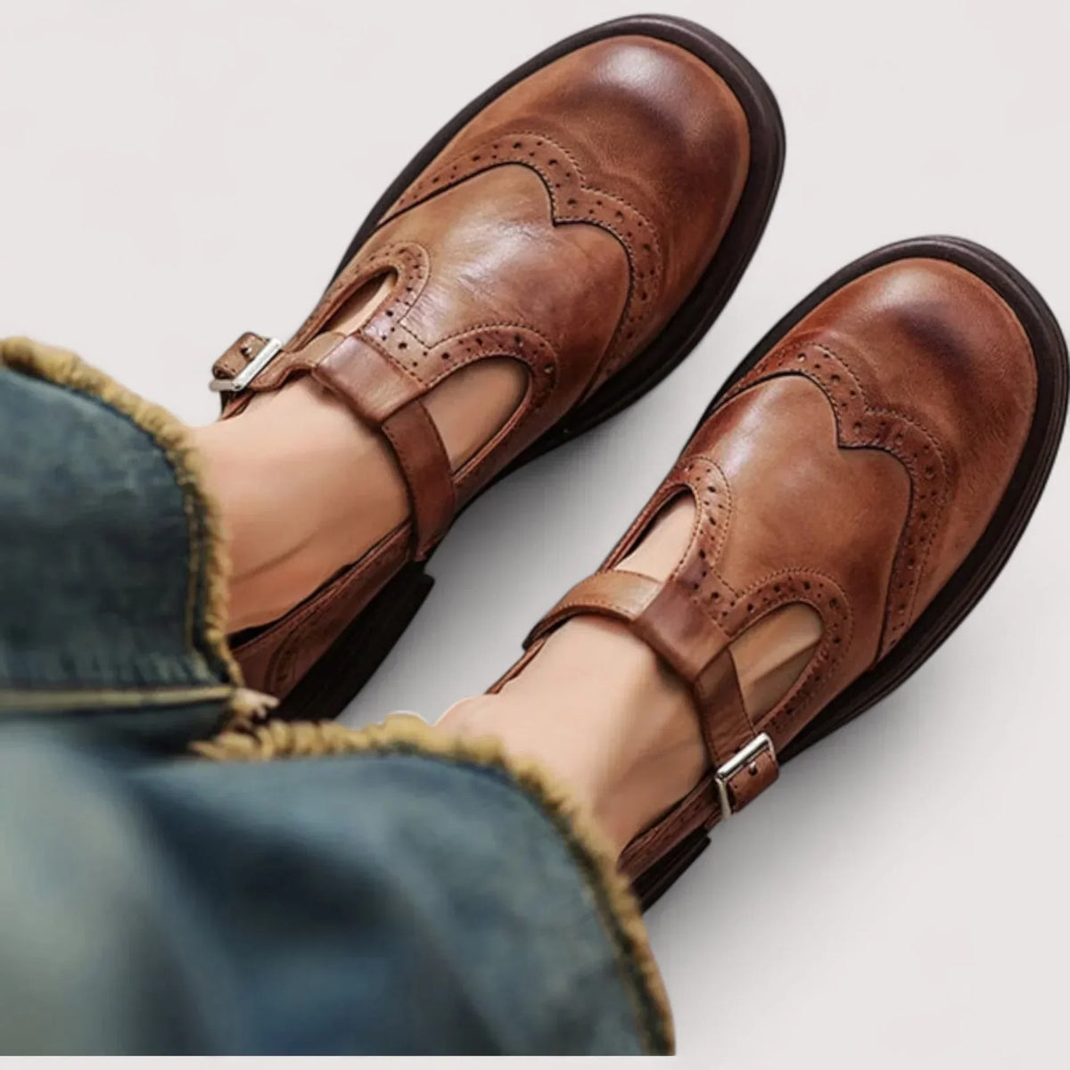 Women's Orthopedic Mary Jane Shoes | Supportive Cushioned Flats