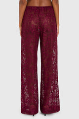 Mariko Pants in Lace
