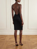 Jersey midi dress