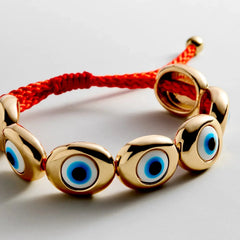 Eye to Eye Bracelet - Gold/Blue