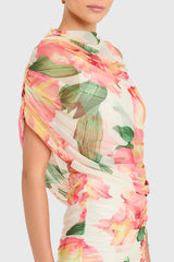 Marcelle Dress in Hibiscus