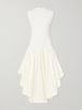 Venetia satin midi dress