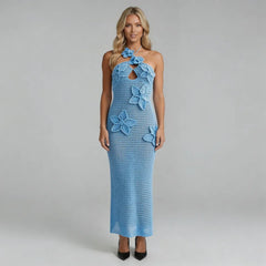 Leona Crochet Maxi Dress